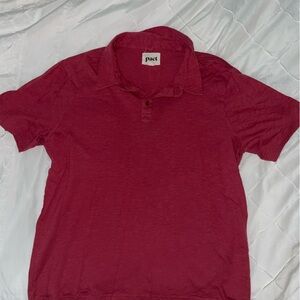 Pact Men’s Red Polo Shirt